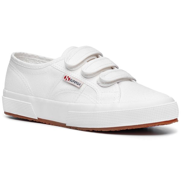 Superga 2750 Cot3strapu White Sneakers - Women's Sneakers USA | US1329782